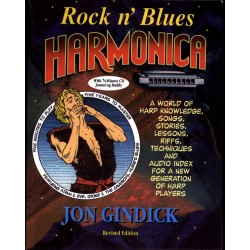 Rock n' Blues Harmonica, volume 1 by Jon Gindick