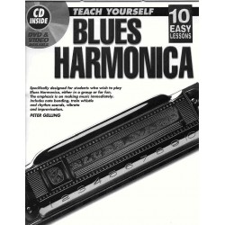 Teach Yourself Blues Harmonica by Peter Gelling